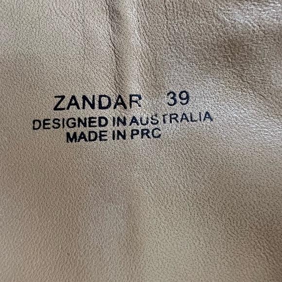 Senso knee high boots beige cream Size 39 / 9 Zandar  heels - Picture 10 of 11